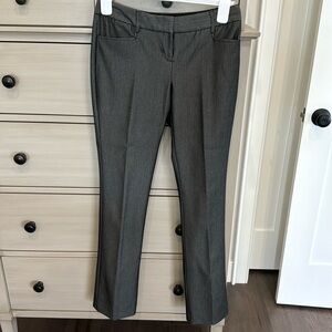 Express dark gray pinstripe, business casual slacks size 2R